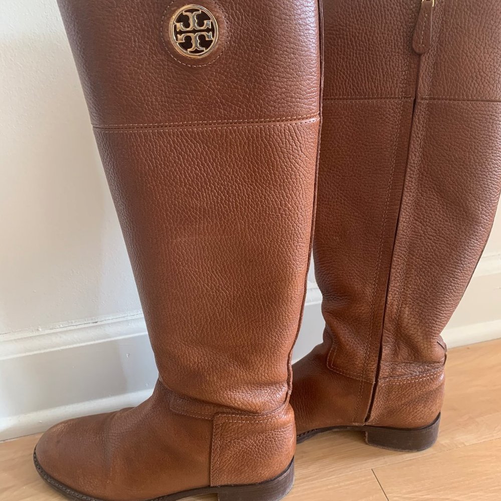Tory Burch Junction Riding Boots - Picture 2 of 9